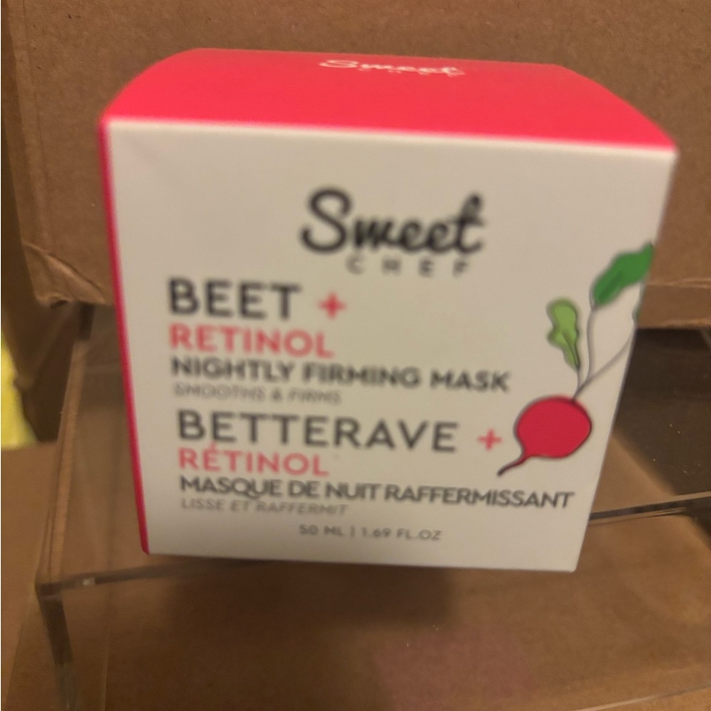 Beet + Retinol Nightly Firming Skincare Mask